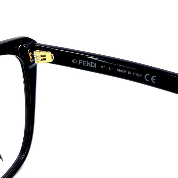 NEW!!! FENDI Eyeglasses FE50013I 001 Authentic - Picture 8 of 11